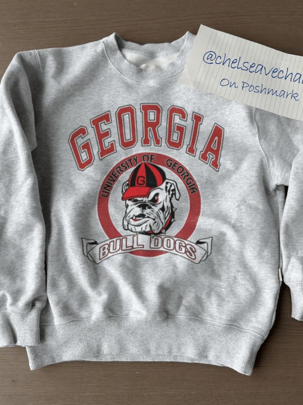 Retro Georgia Bulldogs Football Sweatshirt, 90s University of Georgia Shirt Tee